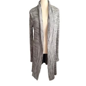 Laila Jayde Gray Open Front Cardigan Sweater – Women’s Medium